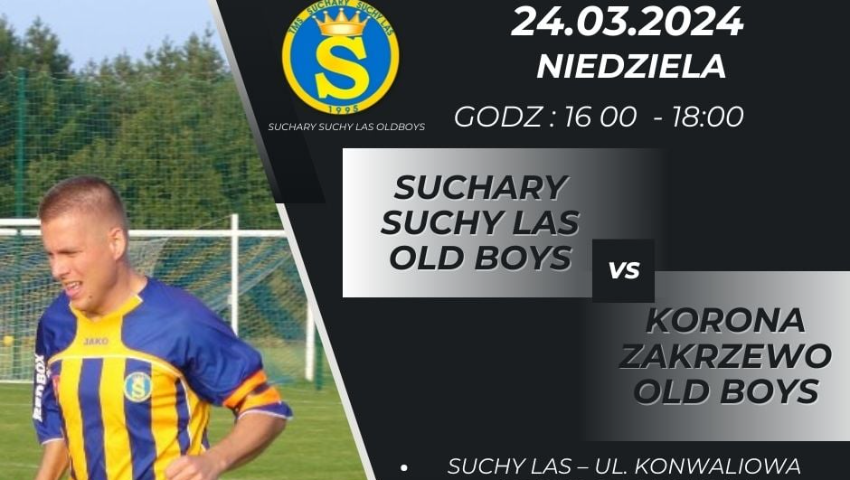 Suchary Oldboys vs Korona Zakrzewo Oldboys